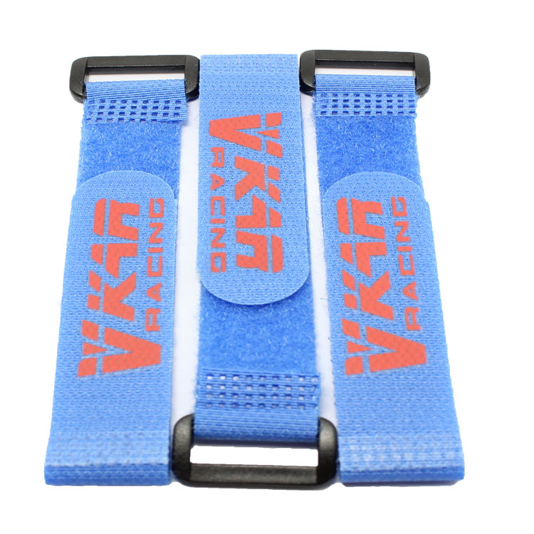 Reusable hook loop buckle strap