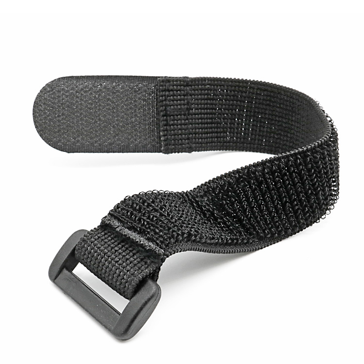 Colorful flexible cable tie elastic velcro strap