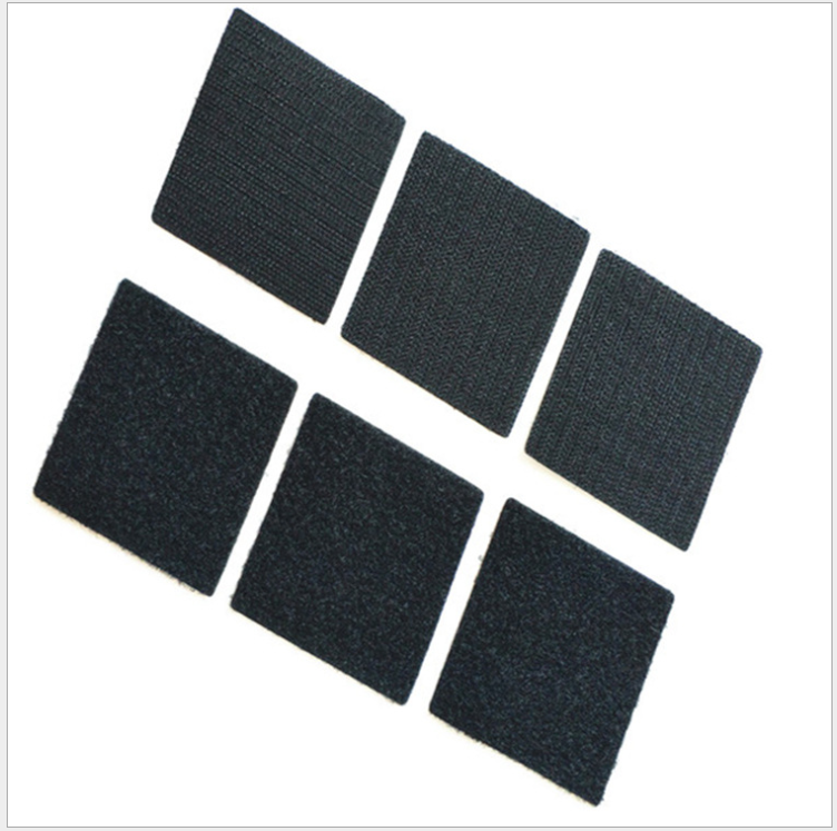 Custom size colorful super strong adhesive magic tape nylon hook and loop for garment