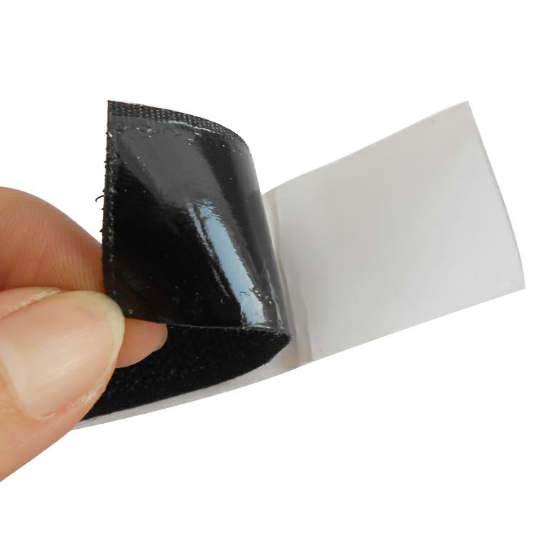 Widely use wholesale durable cheap strong stickness hook and loop adhesive backed tape roll