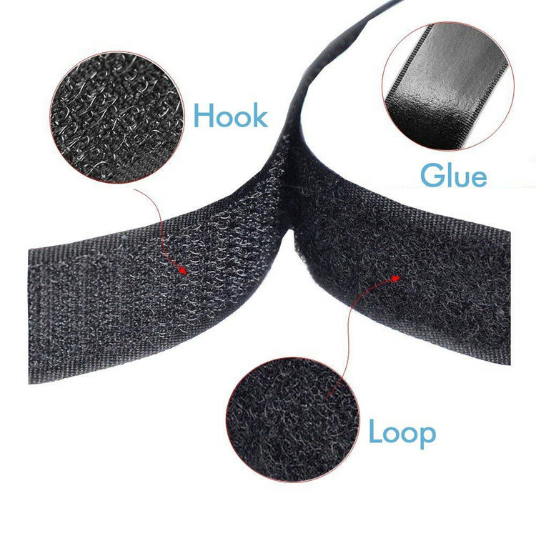 3M Glue Self Adhesive Hook and Loop Fastener Tapes