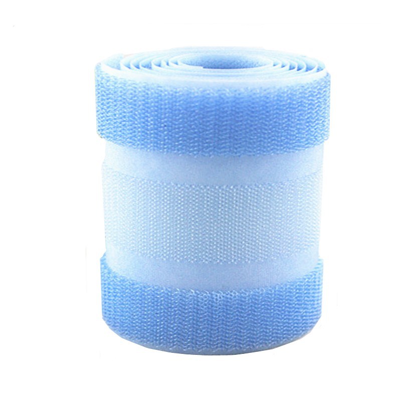 Black white coloured Union velcro male side female side hook and loop one side