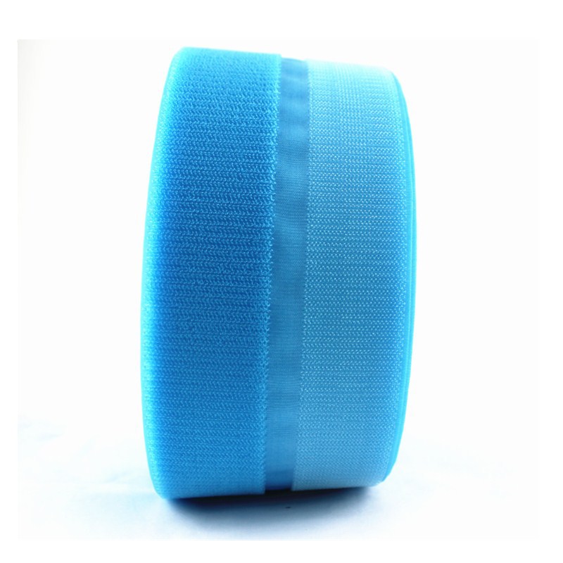 Black white coloured Union velcro male side female side hook and loop one side