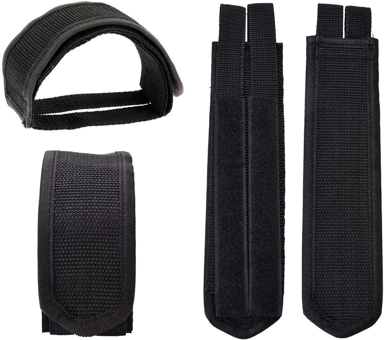 Cycling Fixed Gear Hook Loop Pedal Straps Hook Loop Double Wide Toe
