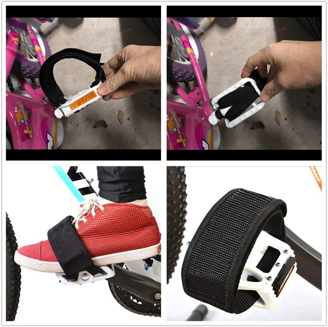 Fixed Gear Popular Exercise Fixie Bike Pedal Straps Bicycle Toe Clip Straps