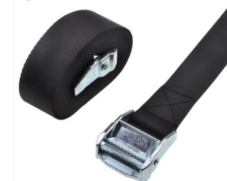 Reusable adjustable wide hook and loop pallet strap