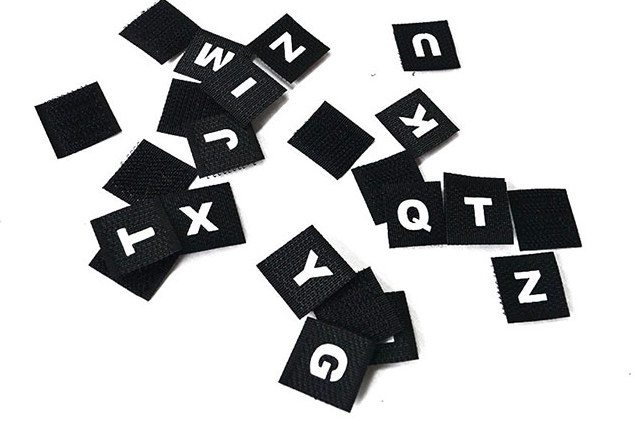 online shopping hook and loop sticky letters and numbers custom from china supplier