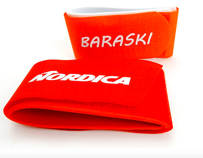 fashionable snowboard binding band velcro neoprene EVA rubber ski strapping