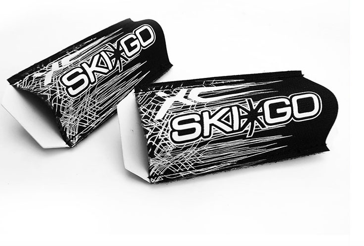 eco-friendly ski strap /Hook and loop +nylon EVA foam ski sleeve