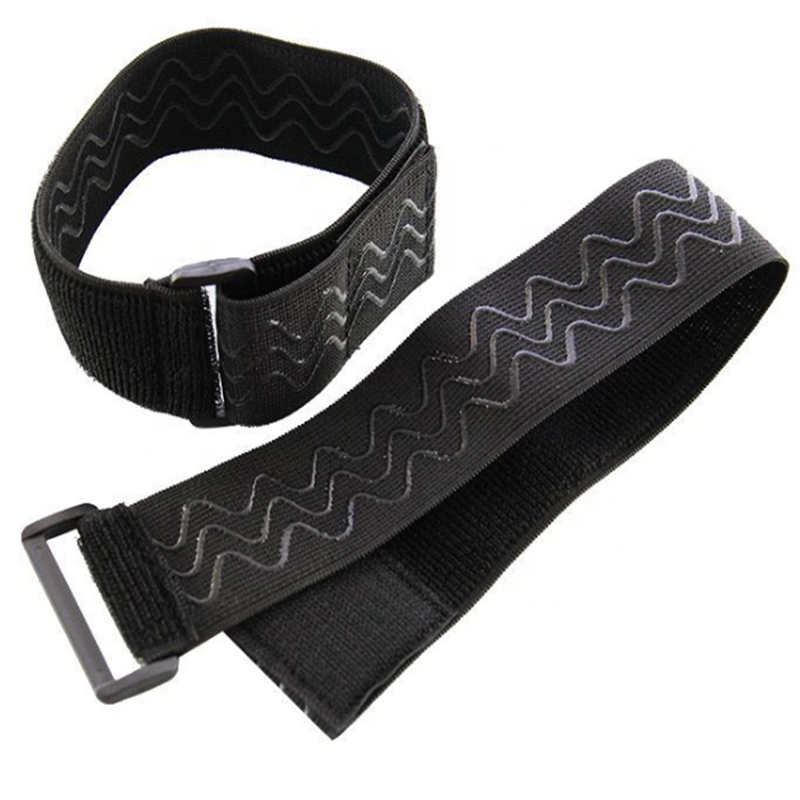 Free Sample Custom Non Slip Elastic Band with Hook and Loop