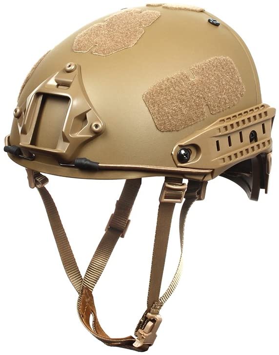 Padding Sticker Tactical Adjustable Helmet Hook and Loop Fasteners with Side Rails and NVG Mount
