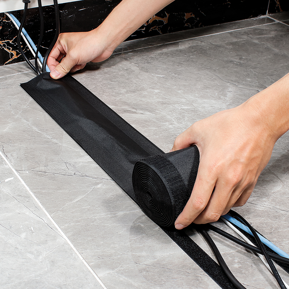 Explosion Proof Organizer Hose Protective Nylon Custom Neoprene Wire Cable Management Sleeve