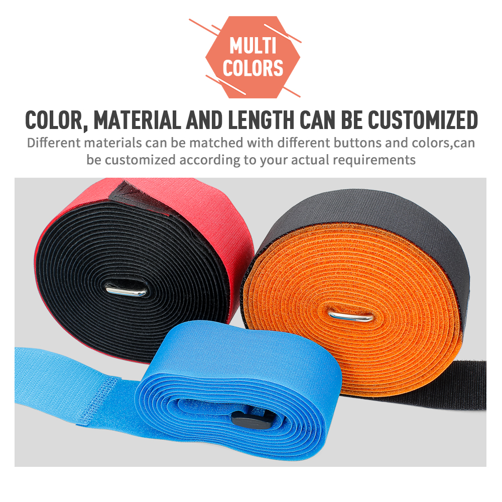 luggage strap belt with buckle fastener strap for luggage elastic luggage hook and loop
