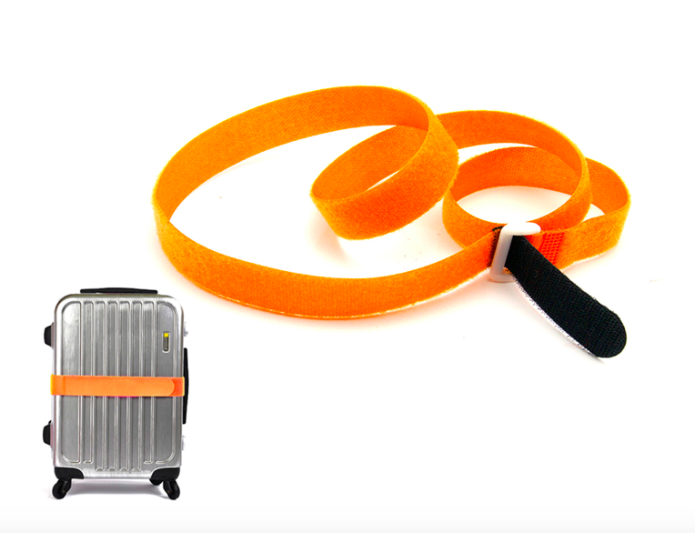 luggage strap belt heavy duty hook and loop buckle strap high quality fastener strap with buckle