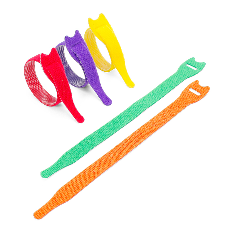 High quality cable tie strap heavy duty hook and loop cable tie fastening belt hook and loop