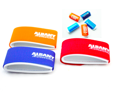 Custom logo high quality nylon EVA material alpine snow ski strap