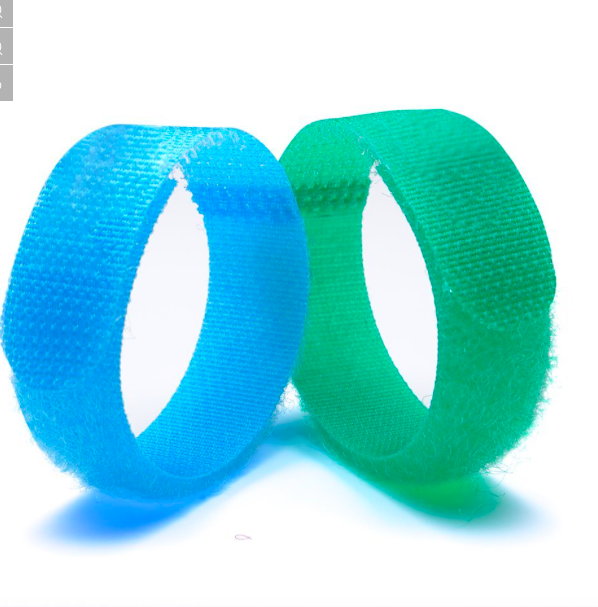 Wholesale Nylon Colorful Back-to-Back Magic Hook and Loop Straps