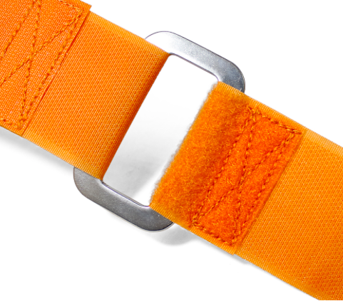Adjustable fastener strap sew on reclosable luggage reusable elastic carrying hook and loop
