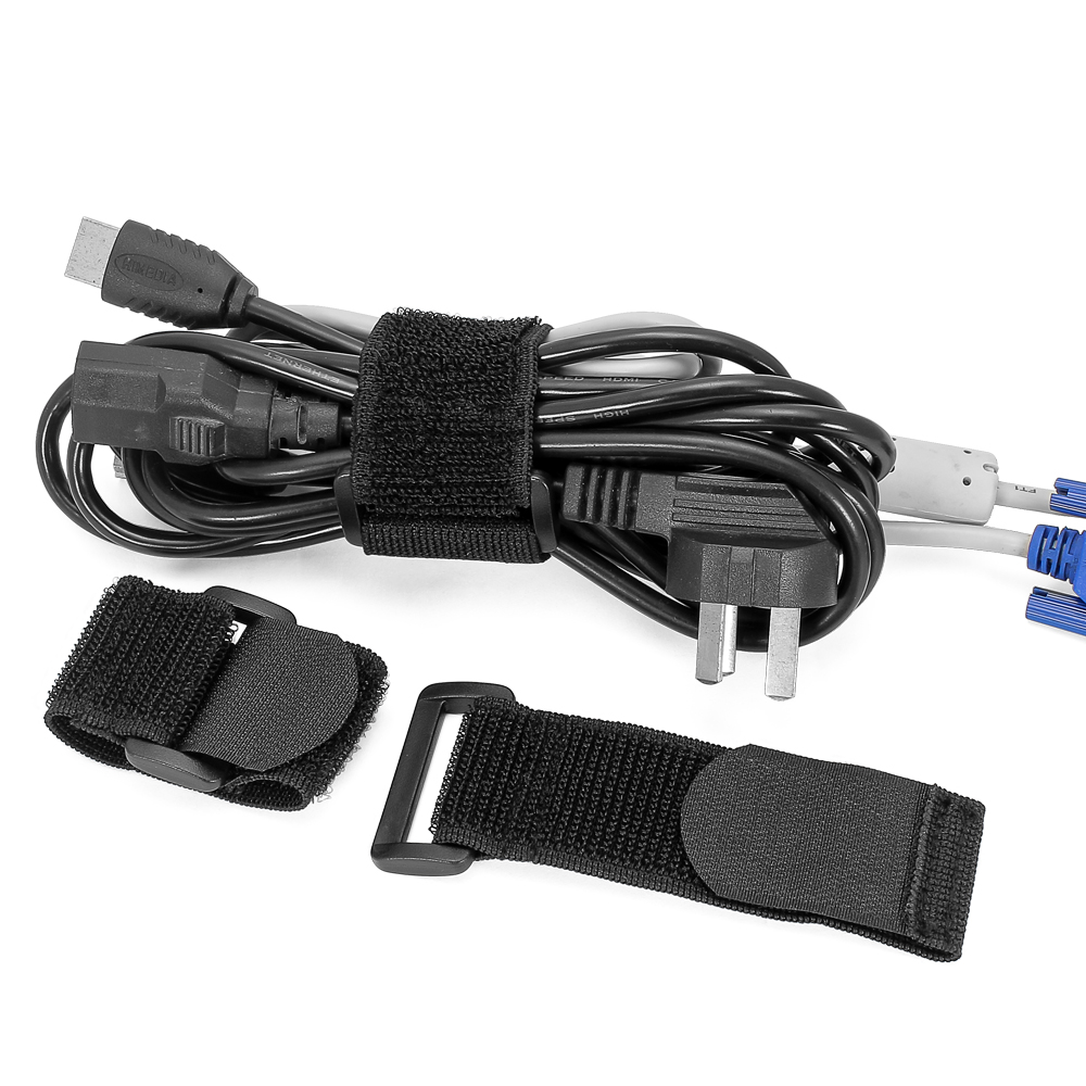 Pad Waterproof Flexible Extension Cord Organizer Hot Sale Nylon Hook Loop Cable Tie For Organize