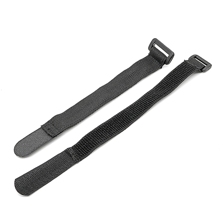 Customized reusable hook loop buckle twist lock ties