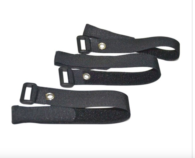 hook and loop strap plastic buckle  Adjustable hook and loop fastener strap with metal corns eyelet buttons