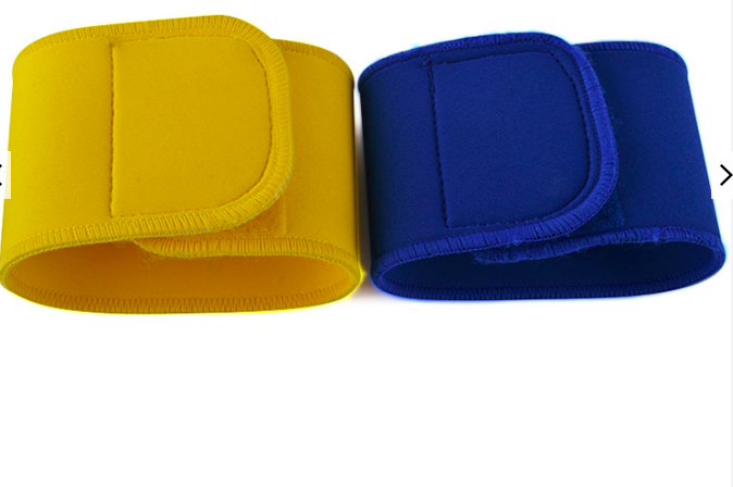 Wholesale captain arm band 5mm thickness neoprene soccer band custom soccer shin guard