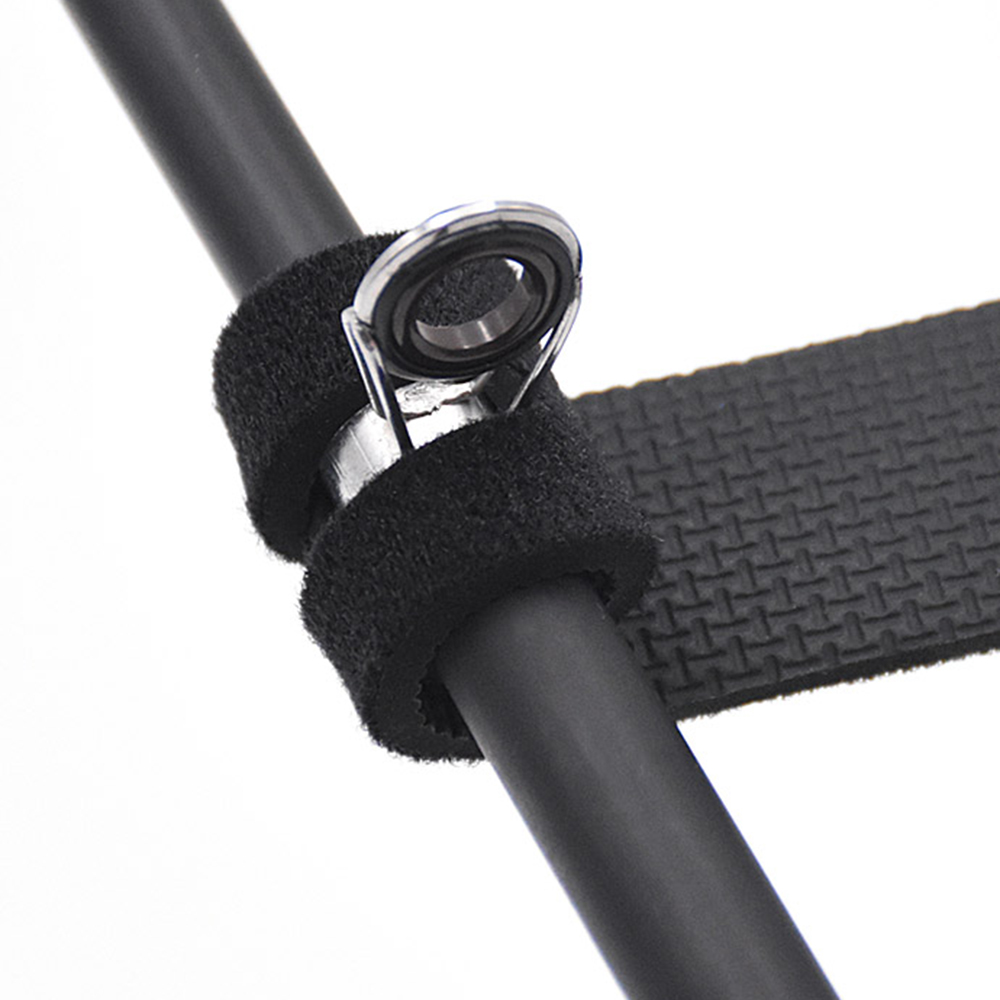 Factory direct fishing rod ties for easy stretch to desirable length