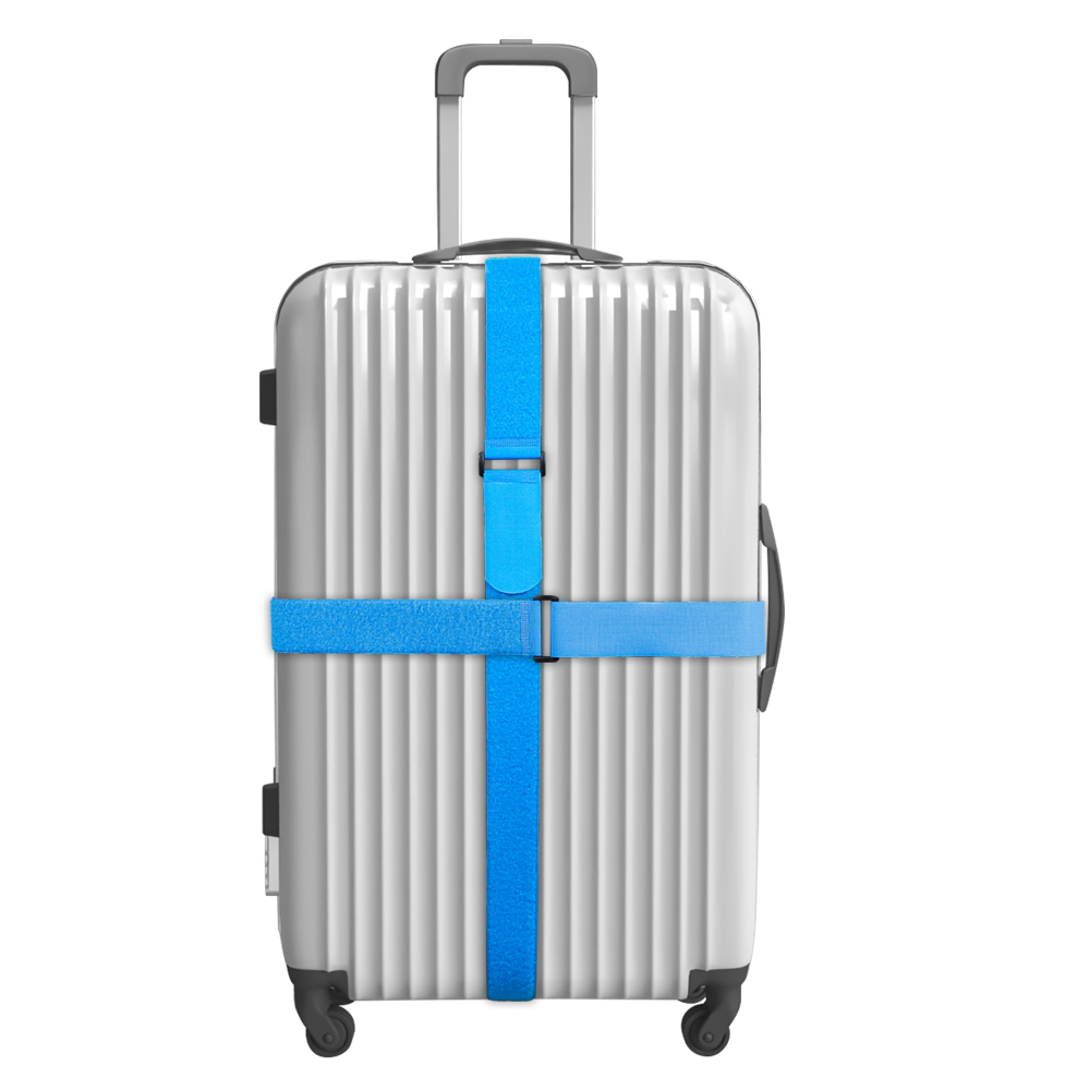 Cargo fastening belt luggage case custom belt buckle luggage strap with buckle