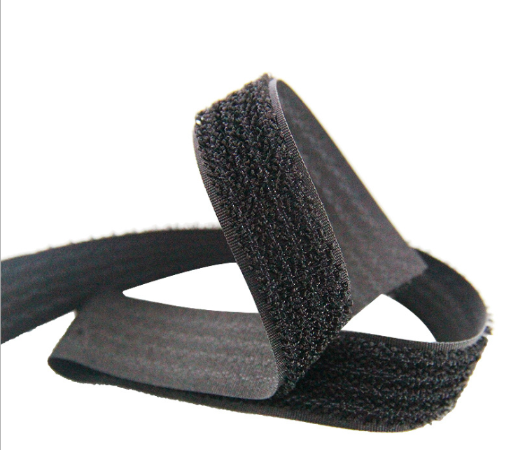 High quality nylon fabric 2 in 1 hook and loop fastener roll