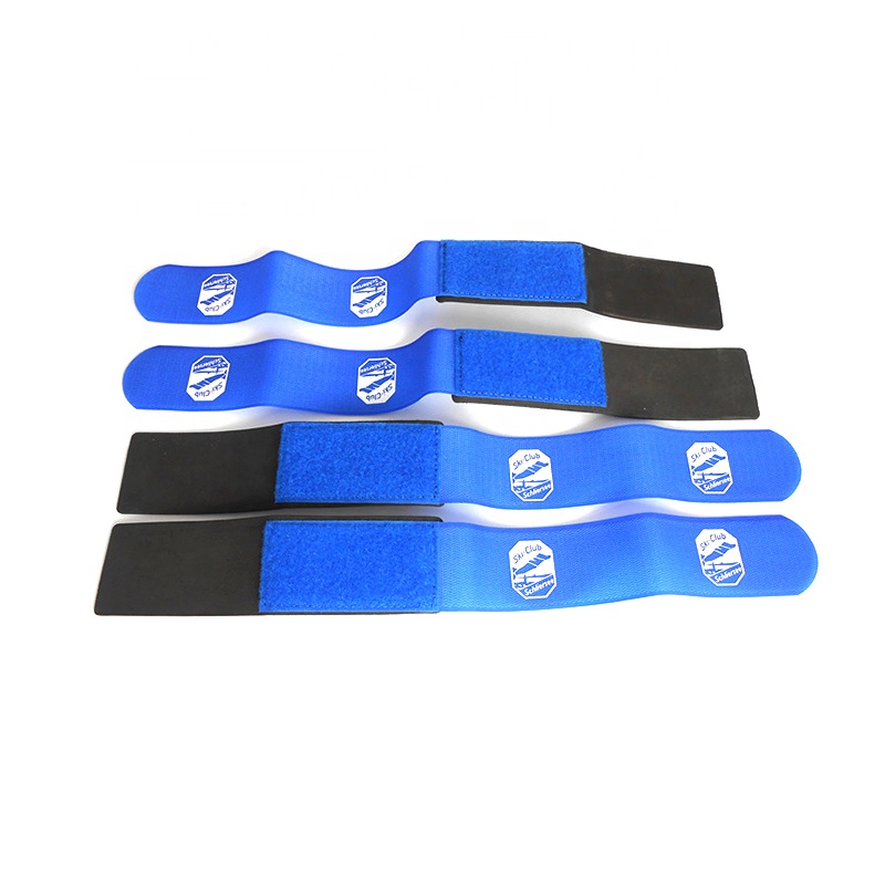 New Design Nylon Webbing Magic Tape EVA Ski Belt Binding Skis Snowboard Strap