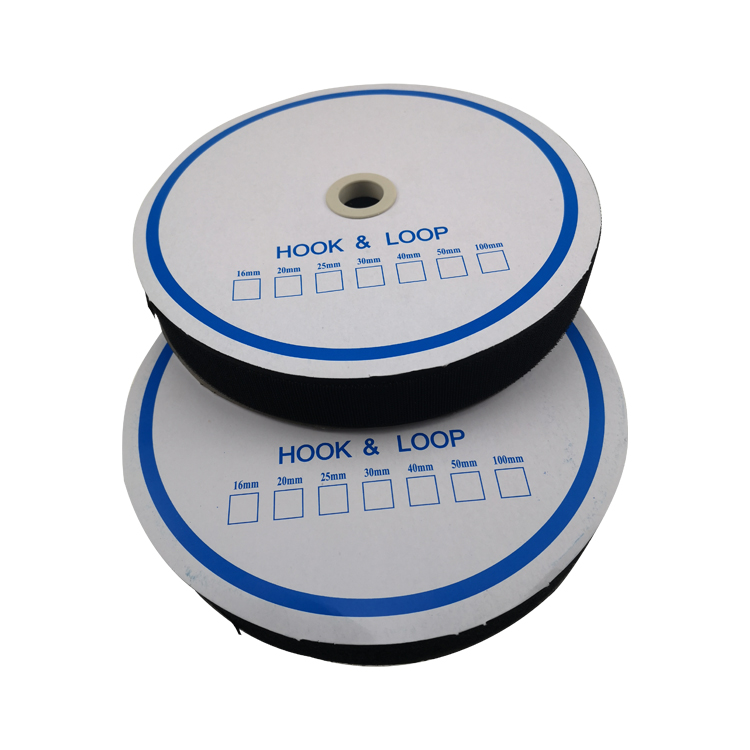 High quality Khaki color printed hook and loop fastener tape for shape