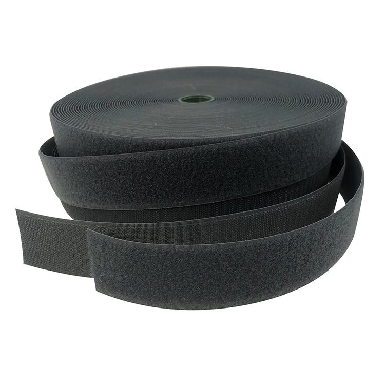 High quality Khaki color printed hook and loop fastener tape for shape