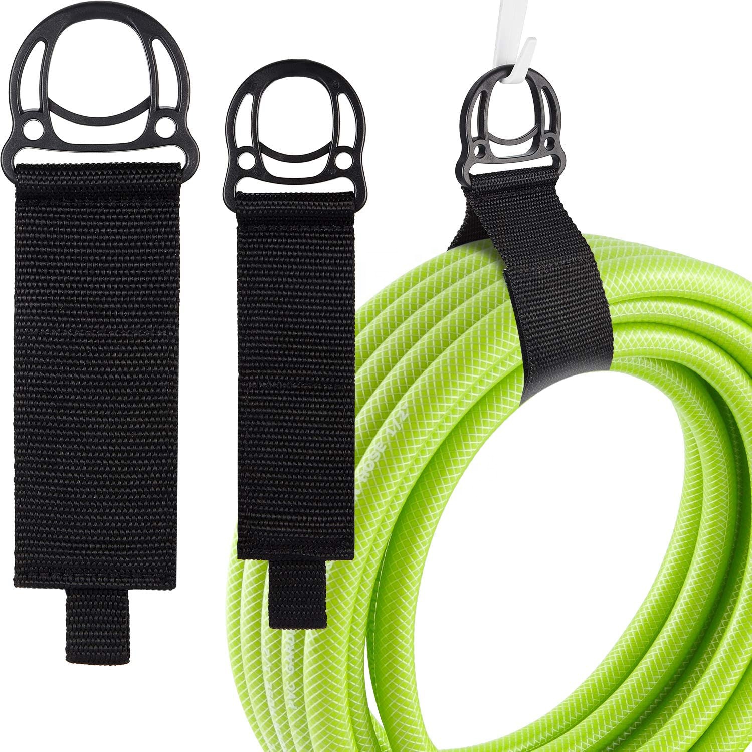 Heavy Duty Storage Straps Extension Cord Holder Organizer Adjustable Cable Hanger with Hook and Loop