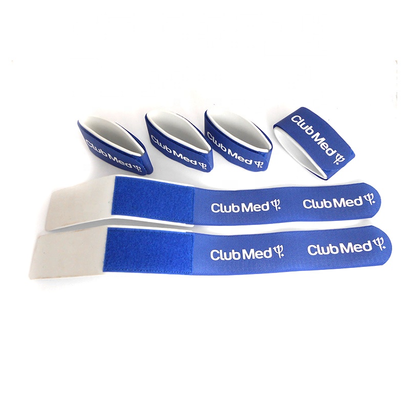 High quality ski bindings with logo custom hook and loop ski band