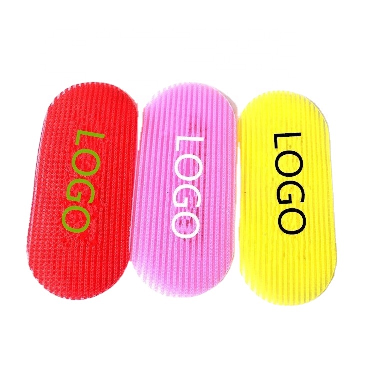 Hot Sale Custom Logo 100% Nylon Hair Sticker Barber Grippers For Hair Salon Men Women