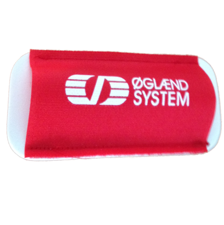 High quality custom logo cross country hook and loop eva ski holders strap for ski sport