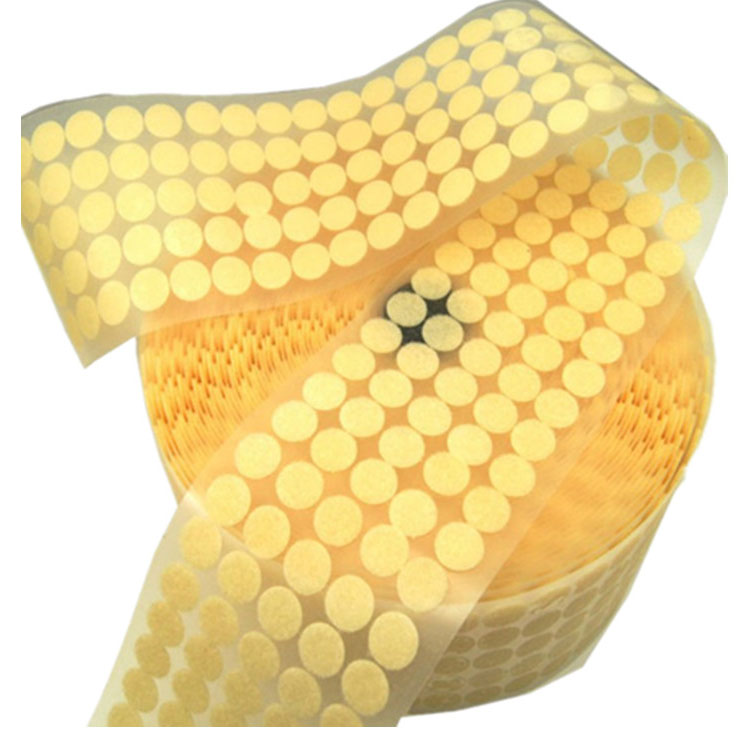 self-adhesive velcro pads round