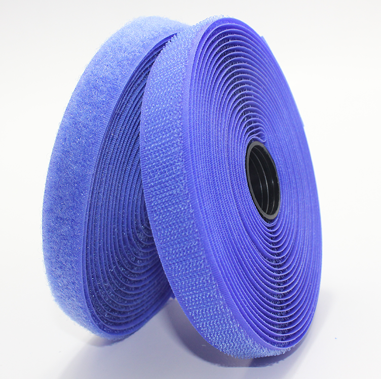 Navy Blue Hook And Loop Velcro Tape