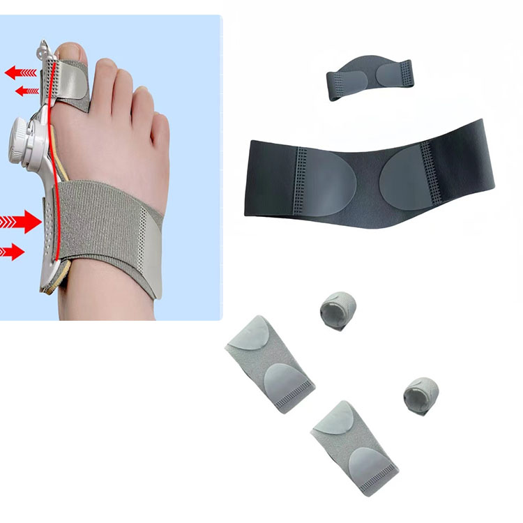 Bunion corrector soft velcro straps