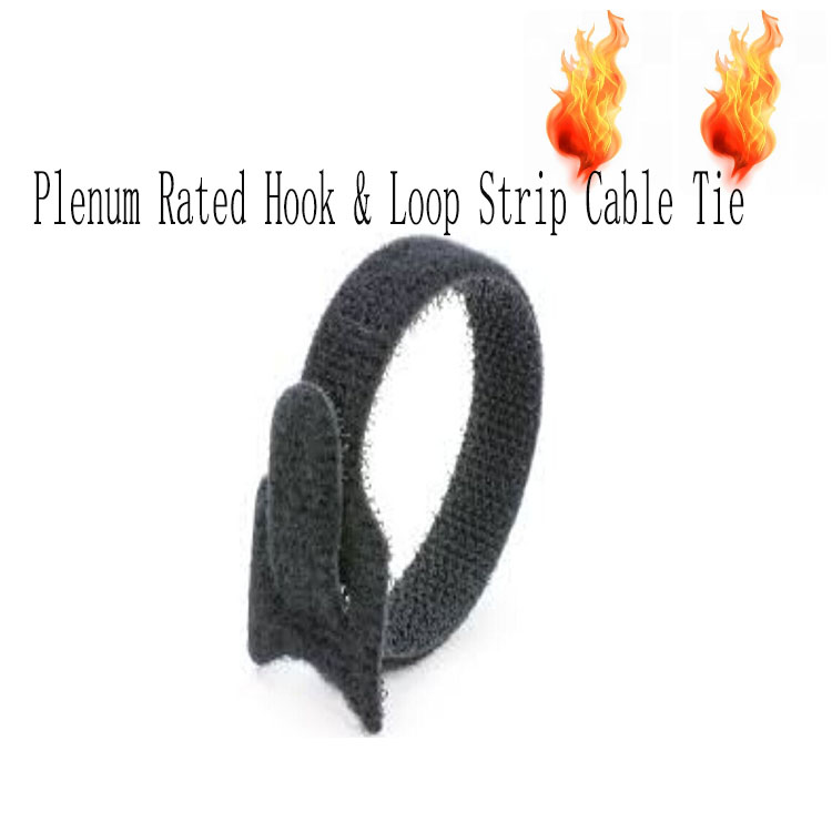 Plenum Rated Hook and Loop Strip Cable Tie